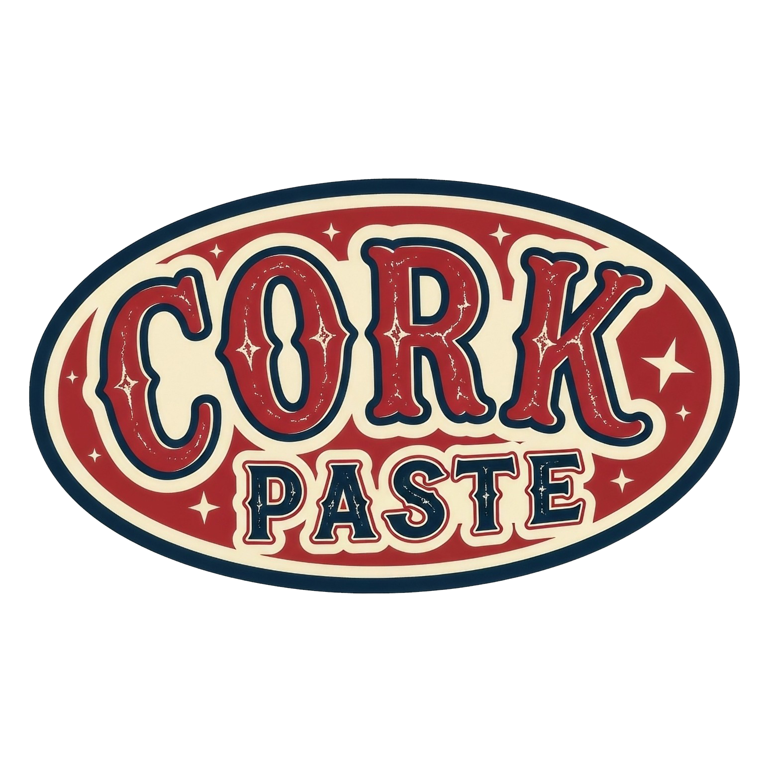 Cork Paste oval logo